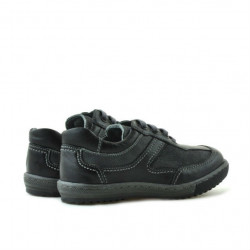 Pantofi copii mici 15c negru+gri