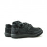 Pantofi copii mici 15c negru+gri