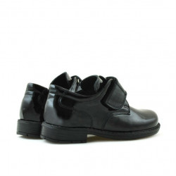 Pantofi copii mici 14c lac negru