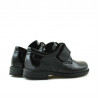 Pantofi copii mici 14c lac negru