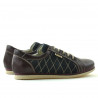 Pantofi sport dama 648 bordo+indigo