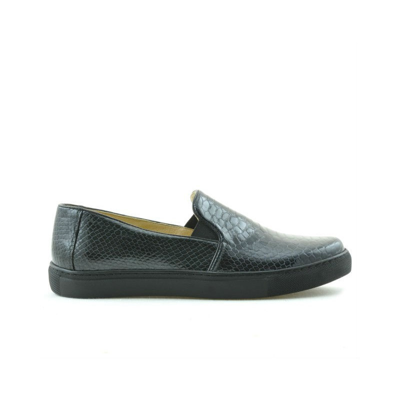 Pantofi sport dama 658 croco indigo