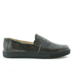 Pantofi sport dama 658 croco cafe