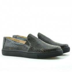 Pantofi sport dama 658 croco cafe