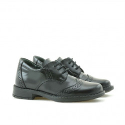 Pantofi copii mici 52c negru florantic
