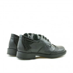 Pantofi copii mici 52c negru florantic