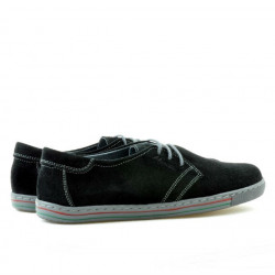 Pantofi sport dama 623 negru velur