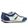 Pantofi sport dama 196 indigo velur+alb