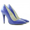 Pantofi eleganti dama 1241 lac albastru