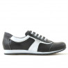 Pantofi sport dama 191 gri+alb