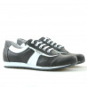 Pantofi sport dama 191 gri+alb