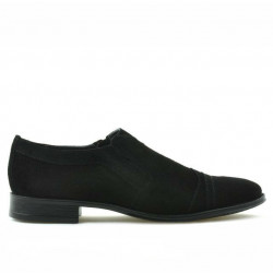 Pantofi eleganti adolescenti 389 negru velur 