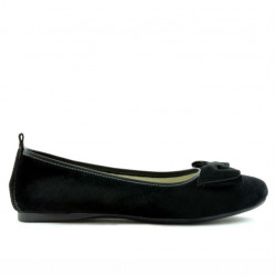 Balerini dama 638 negru velur 