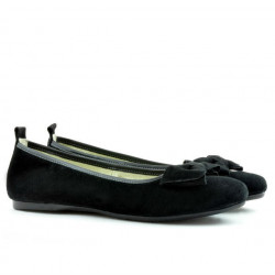 Balerini dama 638 negru velur 