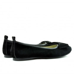 Balerini dama 638 negru velur 
