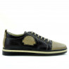 Pantofi sport adolescenti 392 nisip+cafe