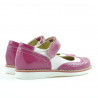 Pantofi copii 153 lac fucsia combinat
