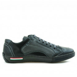 Pantofi sport adolescenti 307 negru+gri