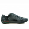 Pantofi sport adolescenti 307 negru+gri