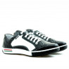 Pantofi sport adolescenti 307 negru+alb
