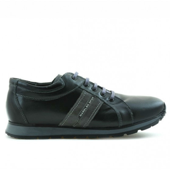 Pantofi sport adolescenti 311 negru+gri Pantofi sport adolescenti 311 negru+gri