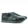 Pantofi sport adolescenti 311 negru+gri