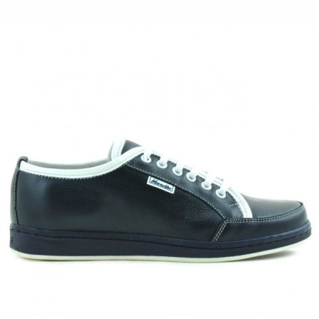 Pantofi sport adolescenti 312 indigo+alb