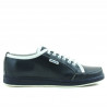 Pantofi sport adolescenti 312 indigo+alb
