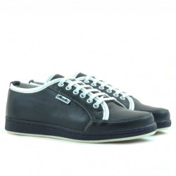 Pantofi sport adolescenti 312 indigo+alb
