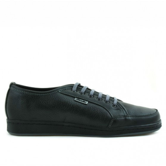 Pantofi sport adolescenti 312 negru+gri Pantofi sport adolescenti 312 negru+gri