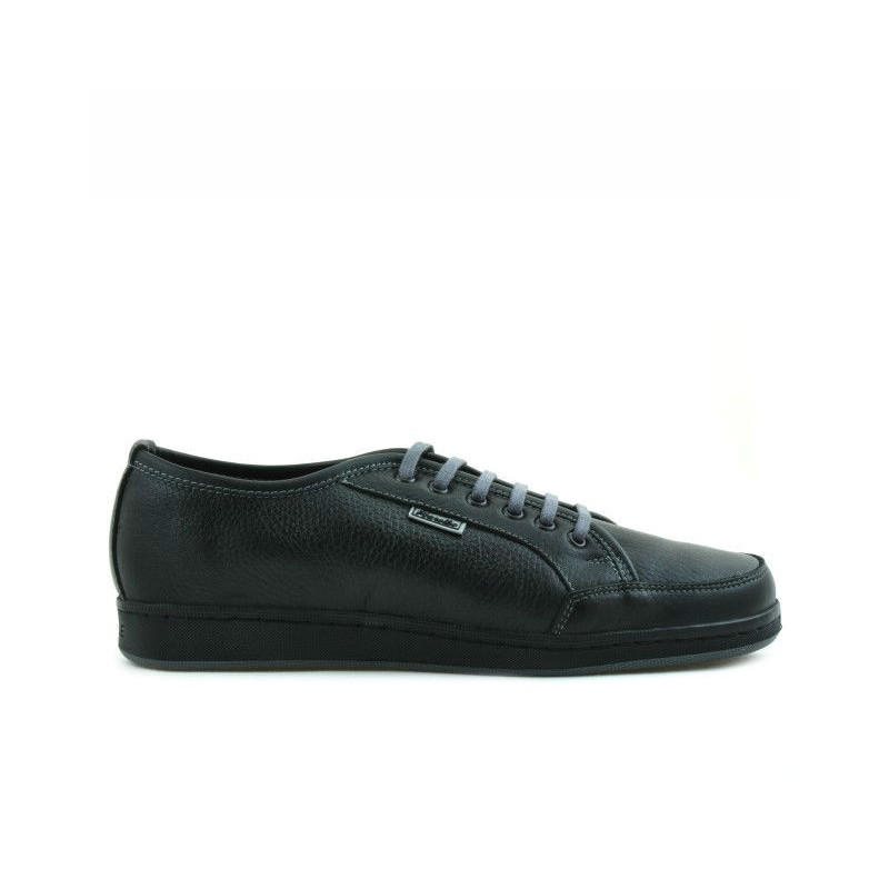 Pantofi sport adolescenti 312 negru+gri