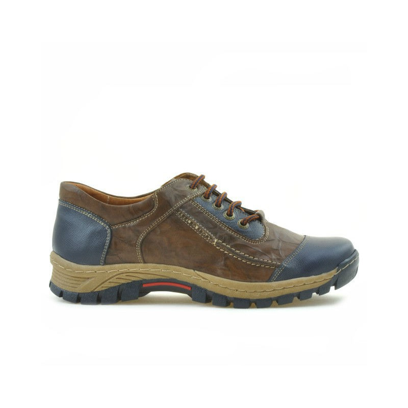 Pantofi sport adolescenti 313 indigo+maro