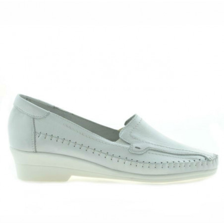 Pantofi casual dama 673 alb