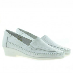 Pantofi casual dama 673 alb