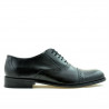 Pantofi eleganti barbati 801 negru florantic