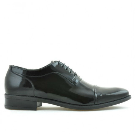 Pantofi eleganti barbati 802 lac negru