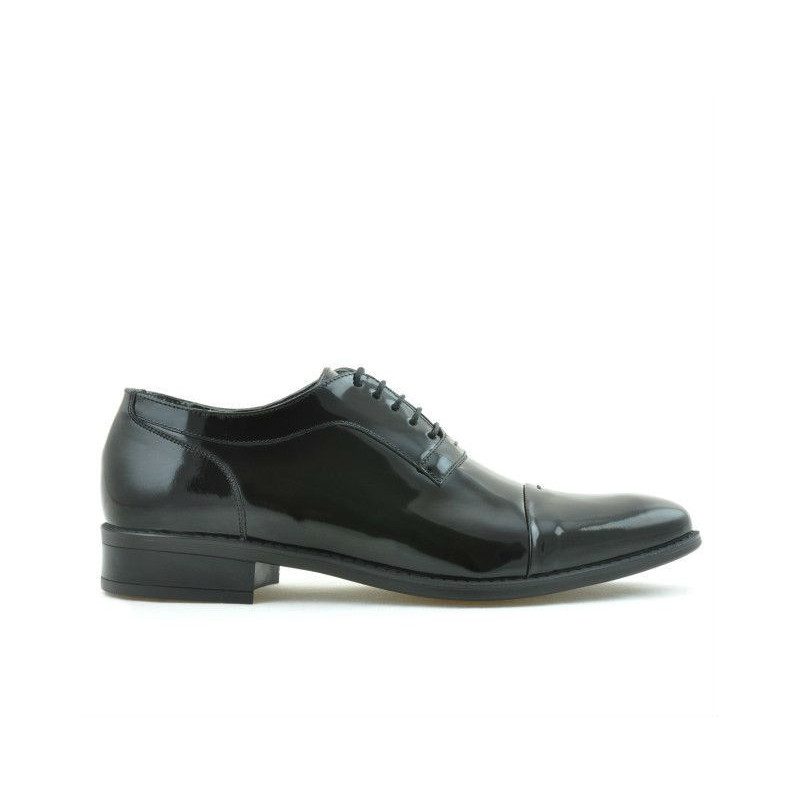 Pantofi eleganti barbati 802 lac negru