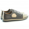 Pantofi casual / sport barbati 766 tuxon cafe+tuxon nisip