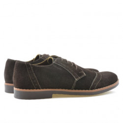 Pantofi casual / eleganti barbati 746 cafe velur 
