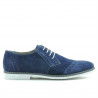 Pantofi casual / eleganti barbati 746 indigo velur 