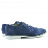 Pantofi casual / eleganti barbati 746 indigo velur 