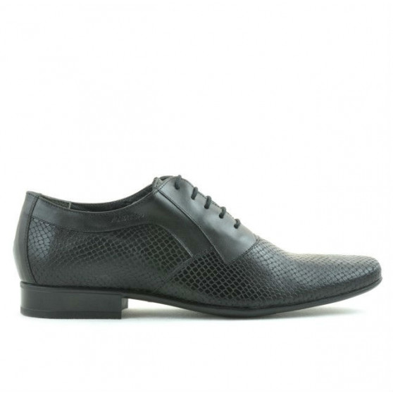 Pantofi eleganti barbati 798 negru combinat Pantofi eleganti barbati 798 negru combinat