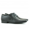 Pantofi eleganti barbati 798 negru combinat