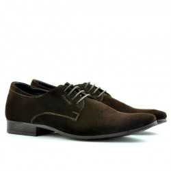 Pantofi eleganti barbati 786 cafe velur 