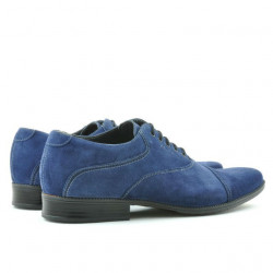 Pantofi casual / eleganti barbati 738 indigo velur 