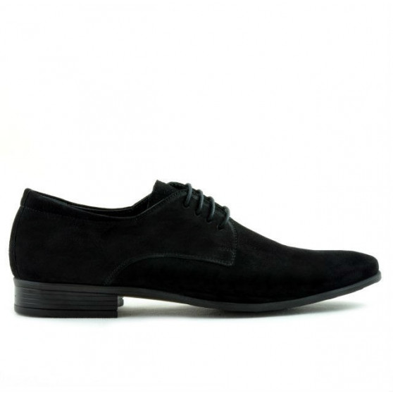 Pantofi eleganti barbati 786 negru velur Pantofi eleganti barbati 786 negru velur