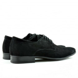 Pantofi eleganti barbati 786 negru velur