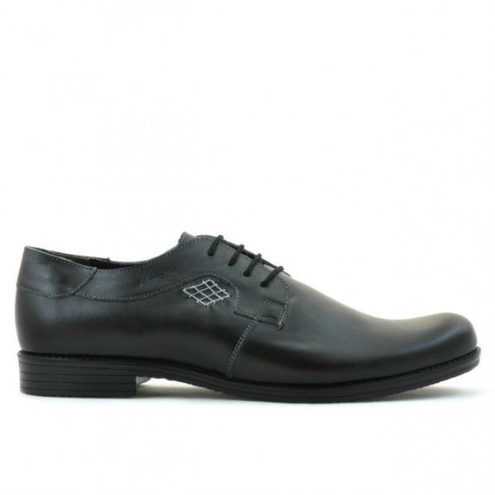 Pantofi casual / eleganti barbati (marimi mari) 730m negru