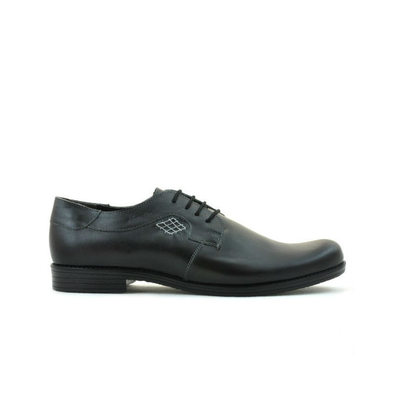 Pantofi casual / eleganti barbati (marimi mari) 730m negru