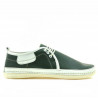 Mocasini barbati 865 verde+bej